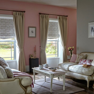 Avery Nougat Curtains by BBD Blinds Ltd - Bishop