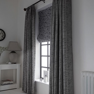 Feather Noir Harewood Curtains by BBD Blinds Ltd - Bishop