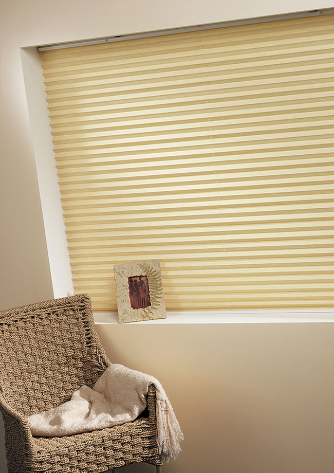 Flair Cream Pleated Blinds by BBD Blinds Ltd - Bishops Stortford