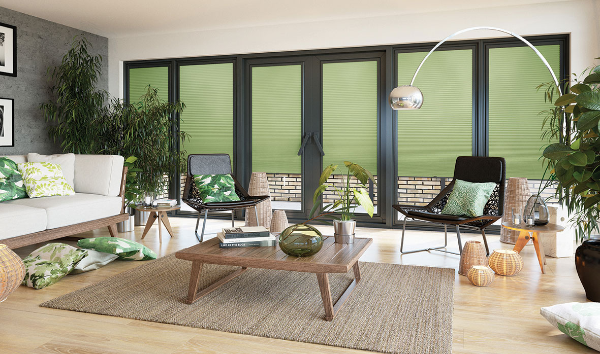 Lina Spring Mist Pleated Blinds by BBD Blinds Ltd - Bishops Stortford