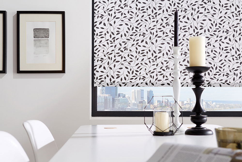 Chatsworth Black Roller Blinds by BBD Blinds Ltd - Bishop