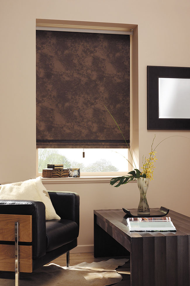 Madison Brown Roller Blinds by BBD Blinds Ltd - Bishop