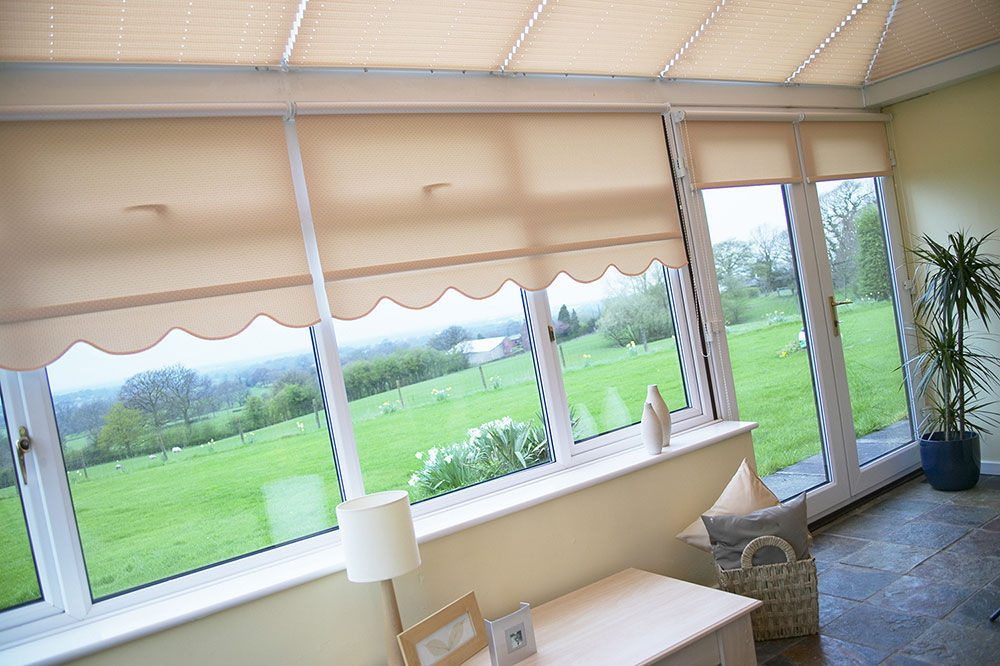 Madrid Amber Roller Blinds by BBD Blinds Ltd - Bishop