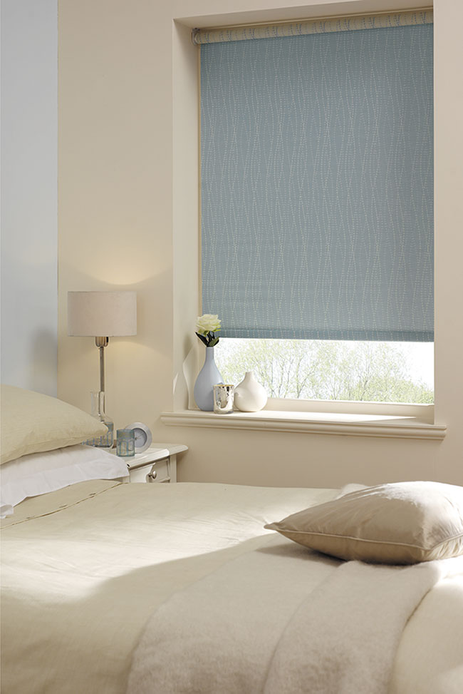 Retro Duckegg Roller Blinds by BBD Blinds Ltd - Bishop