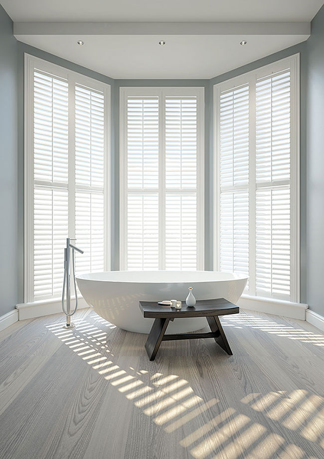 Nevada Brilliant White Shutters - BBD Blinds Ltd - Bishop