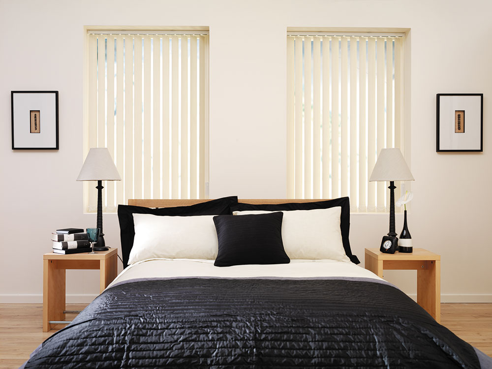 Corduroy Cream Vertical Louvre Blinds - BBD Blinds Ltd - Bishop