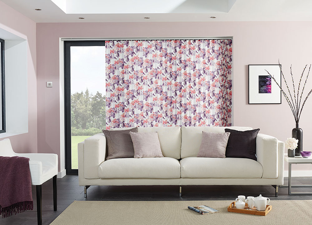 Liberty Amethyst Vertical Louvre Blinds - BBD Blinds Ltd - Bishop