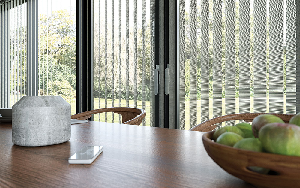 Monterey Shale Cameo Vertical Louvre Blinds - BBD Blinds Ltd - Bishop