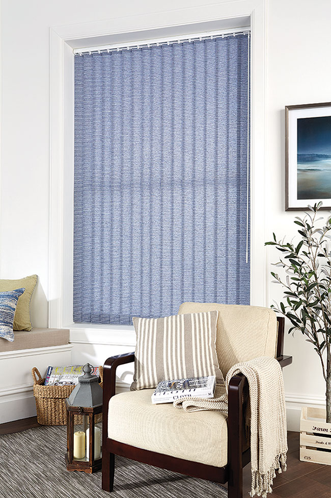 Newport Surf Vertical Louvre Blinds - BBD Blinds Ltd - Bishop