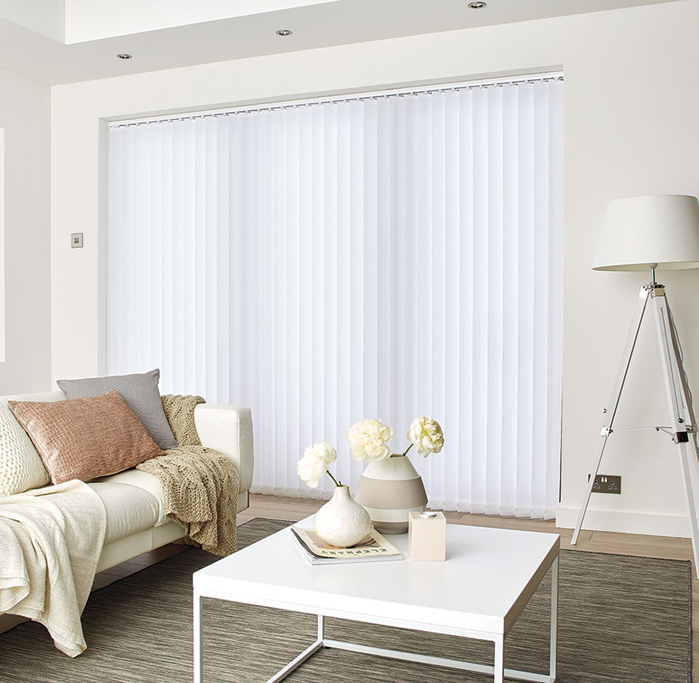 Ritz Cotton Vertical Louvre Blinds - BBD Blinds Ltd - Bishop